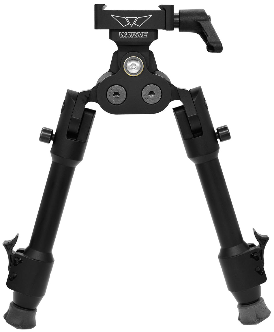 Warne 7924M Skyline Pro Bipod Anodized Black ARCA Head with Precision Legs