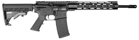 Diamondback DB175AK003 DB15 5.56 NATO 30+1 Black Nitride Rifle, Black Hardcoat Anodized Receiver, 12" M-LOK Handguard, Black A2 Grip