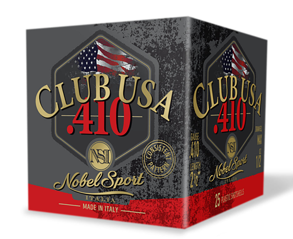 Eurosports LLC .410 Bore Shotgun Shells Nobelsport NSI .410 #6 1/2 oz 2.5 in