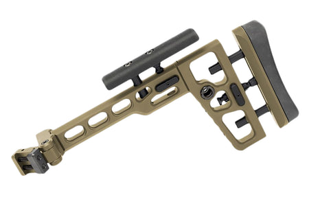 Samson S.A.S Flat Dark Earth Skeletonized Folding Picatinny Stock Adapter
