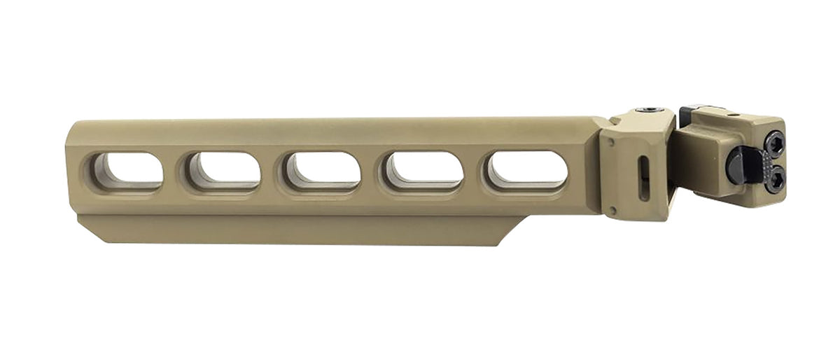 Samson B.R.E. FDE 6-Position Carbine Buffer Tube with Folding Picatinny Stock Adapter