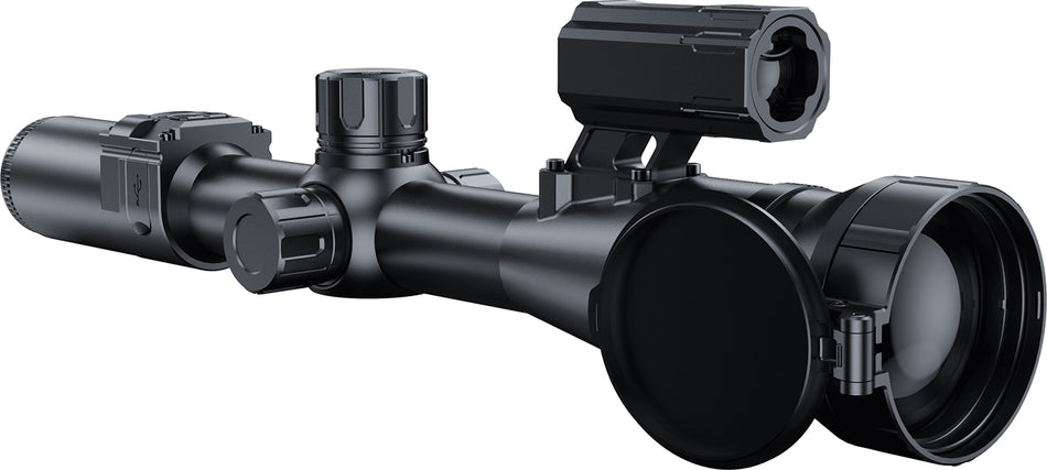 PARD Pantera 640 LRF Thermal Rifle Scope Black 3.3x 50mm 640x512 50Hz with Laser Rangefinder