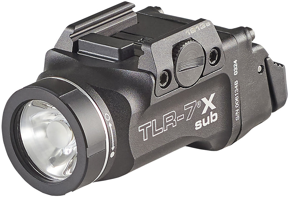 Streamlight TLR-7 X Sub USB Tactical Pistol Light Black 500 Lumens S&W M&P M2.0 Subcompact/Beretta Px4 Storm