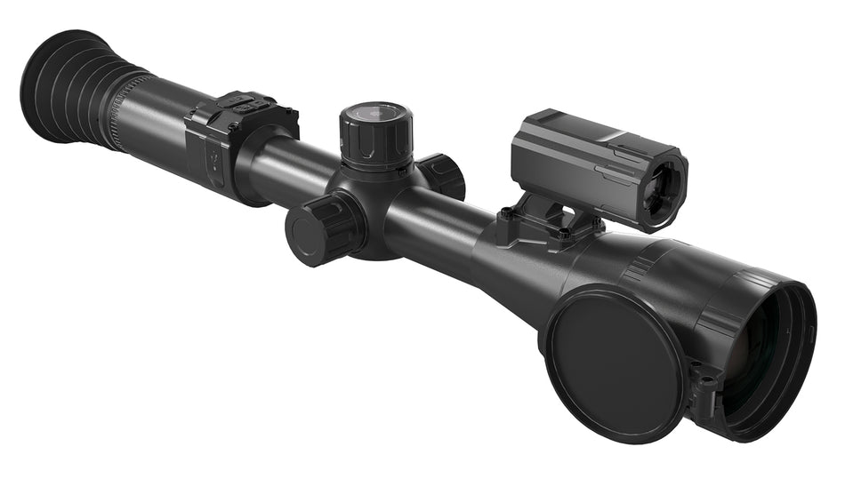 PARD Pantera 480 LRF Thermal Rifle Scope Black 3.3x 50mm 640x480 12 Microns 50Hz with Laser Rangefinder
