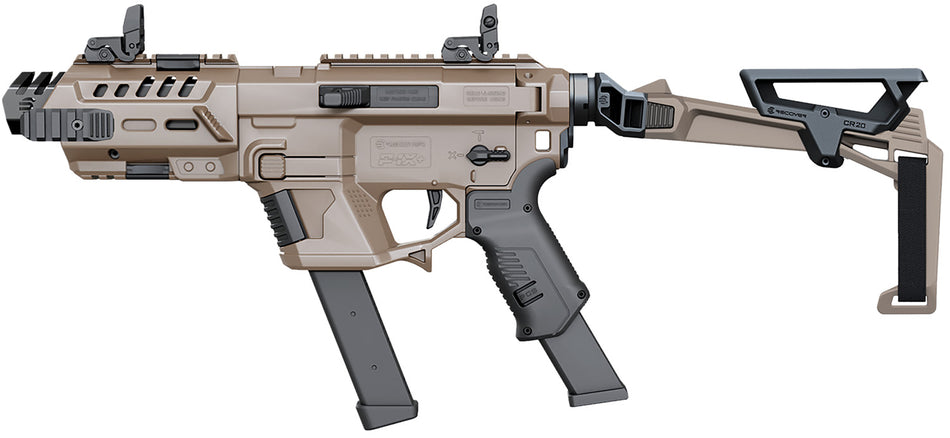 Recover Tactical PIXPBFBR02 P-IX Plus Basic PG9 Tan Folding Brace with Metal Front Guard