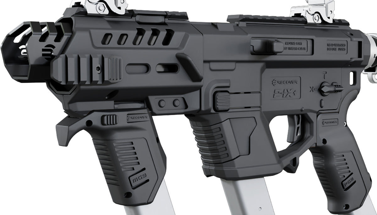Recover Tactical PIXPMG01 P-IX Plus MG PG9 SR20 Black Metal Front Guard