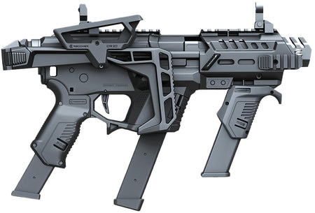 Recover Tactical P-IX+MG PG9 SR20 Black Metal Front Guard Folding Stock PIXPMGFST01
