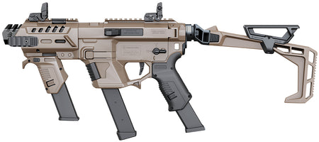 Recover Tactical P-IX+MG PG9 SR20 Tan Metal Front Guard Folding Stock PIXPMGFST02