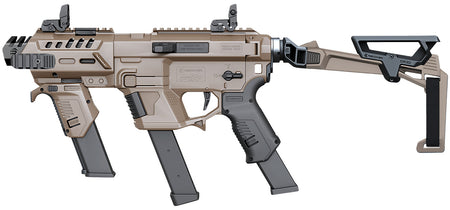 Recover Tactical P-IX+MG PG9 SR20 Tan Metal Front Guard Folding Brace PIXPMGFBR02