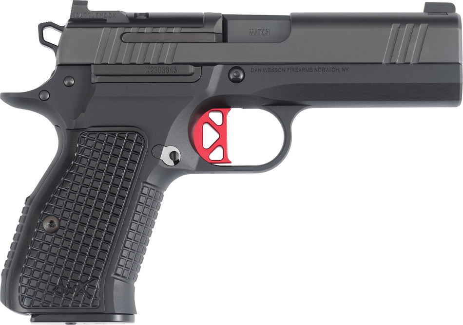 Dan Wesson 92114 DWX Compact 9mm Luger 10+1 4" Black DLC Slide Pistol