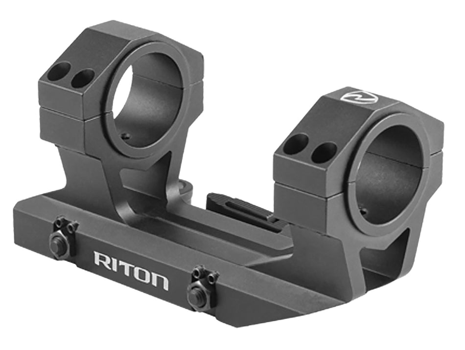 Riton X34QD 34mm Quick Detach Cantilever Scope Mount Black Aluminum Picatinny/Weaver