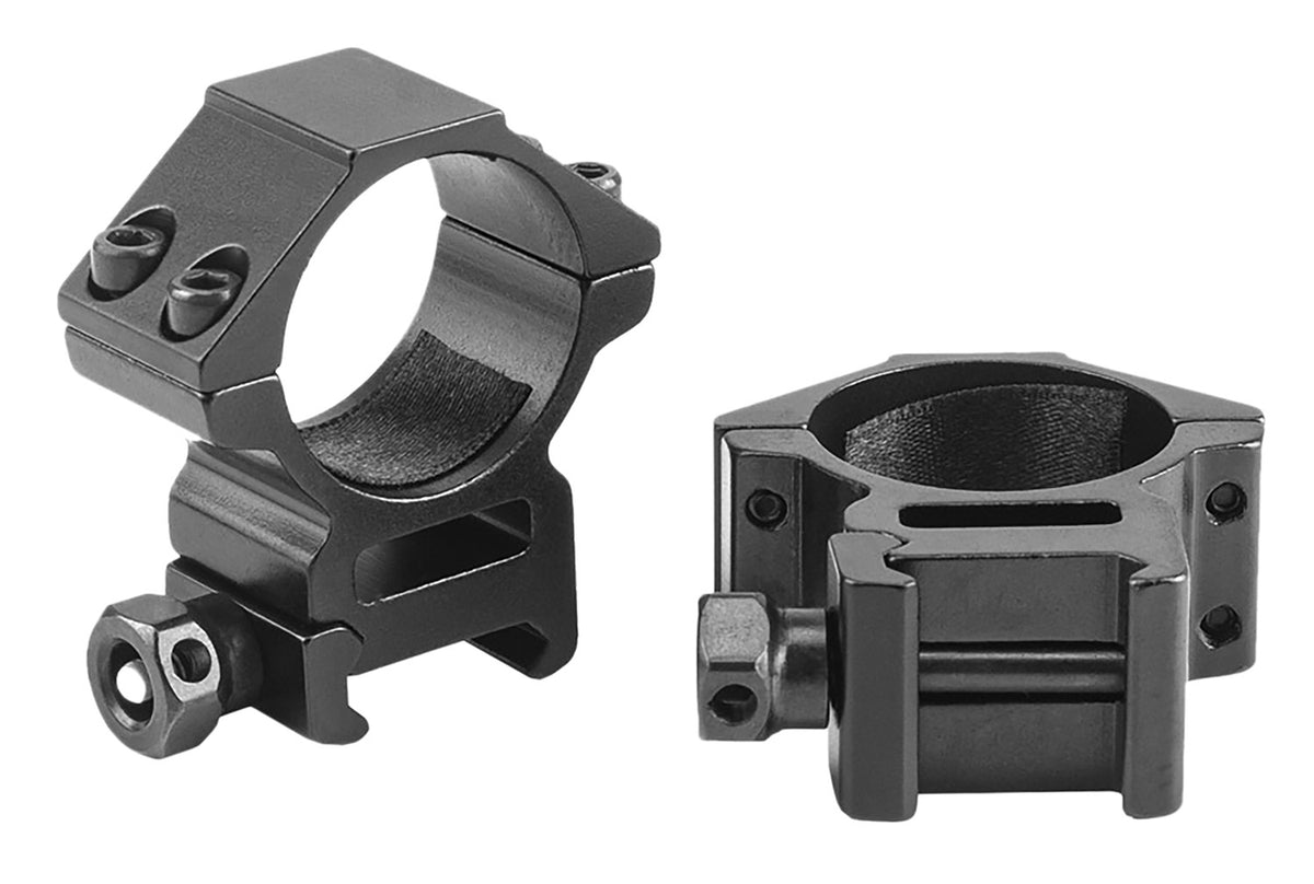 Riton Optics X34M Black Anodized 34mm Medium Height Scope Rings