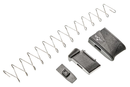 Xtech Tactical MTX Shield Magazine Extension +2rd for M&P Shield 9mm Black