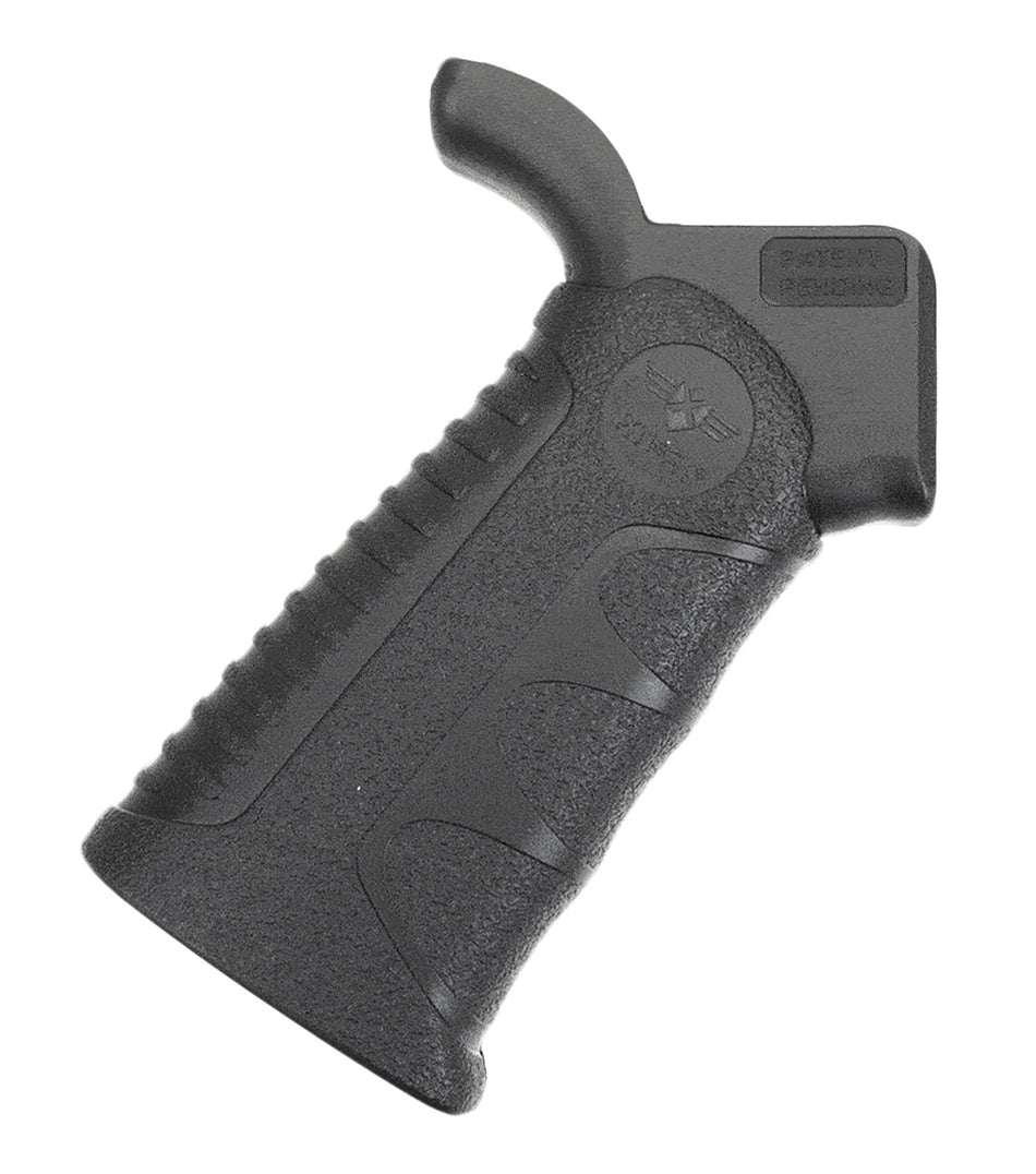 Xtech Tactical Adjustable Tactical Grip AR-15 Black Polymer XTT117BLKATG2.0