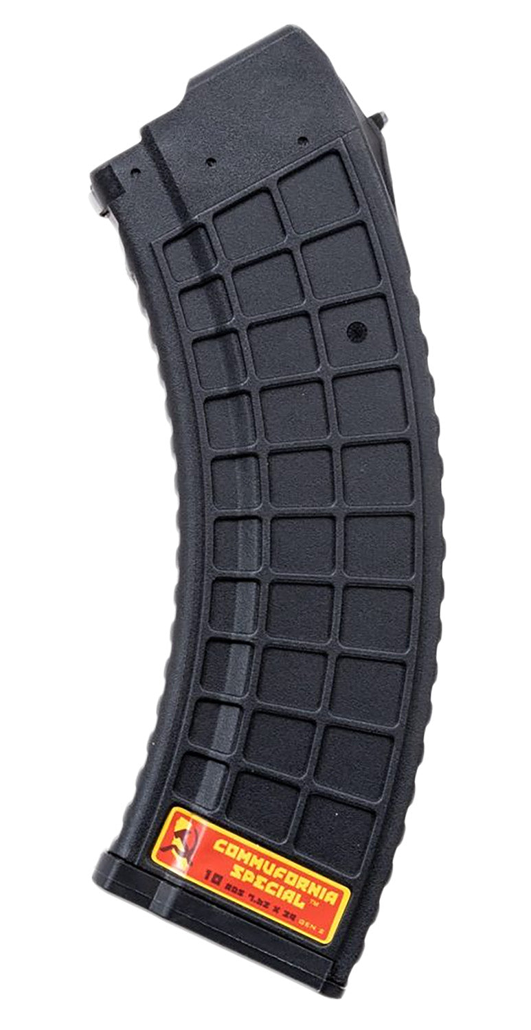 Xtech Tactical XTT1152BLK1030 AK-47 Gen2 Waffle 7.62x39mm 10rd Black Stainless Steel Magazine