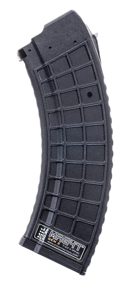 Xtech Tactical Elite 30rd 7.62x39mm AK-47 Mag Black Stainless Steel Reinforced