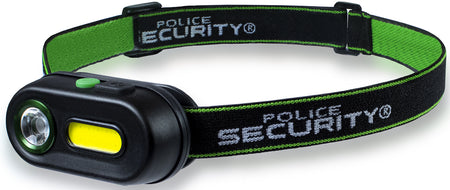 Police Security 98732 Colt-R 400 Lumen Rechargeable LED Headlamp Black