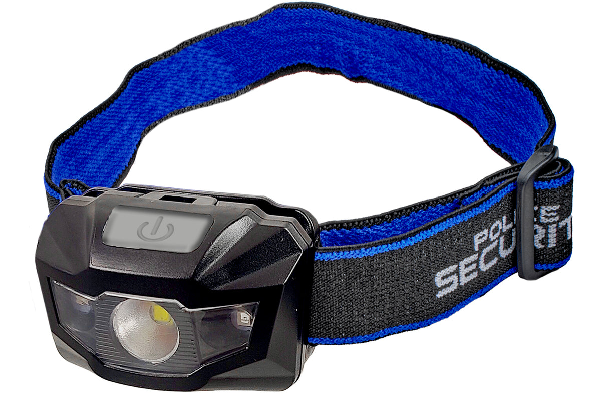 Police Security 98969 Connector 2.0 280 Lumen LED Headlamp Black