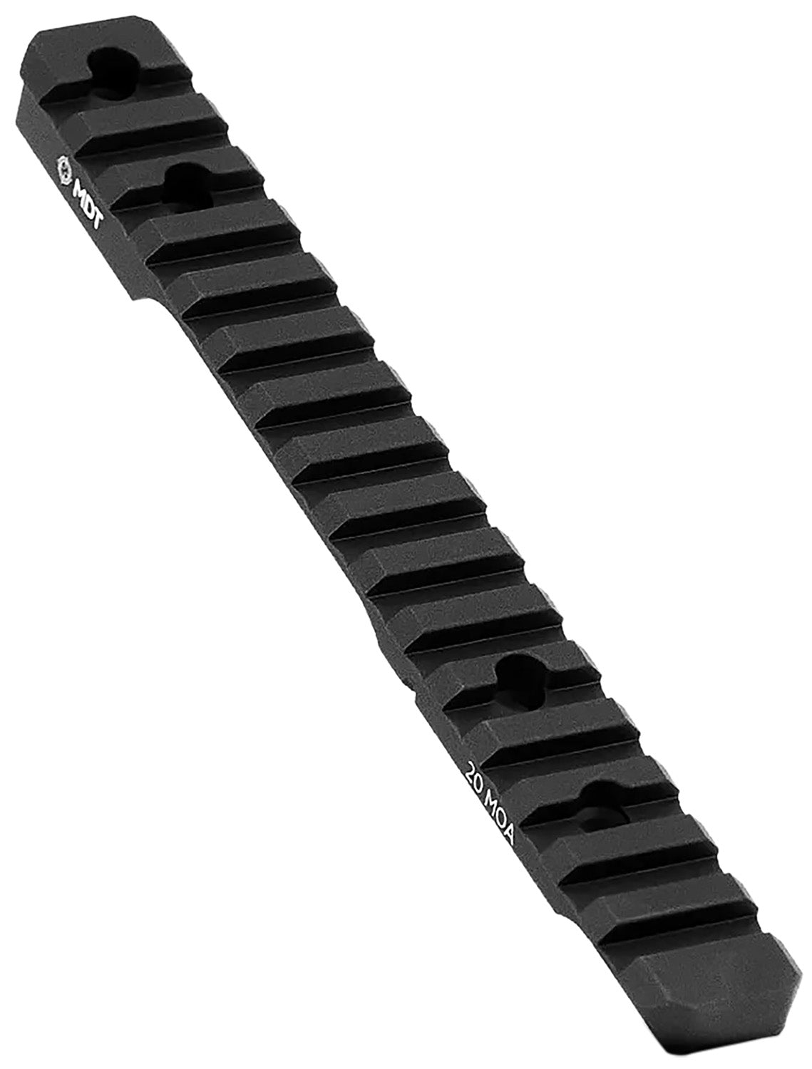 MDT 102357BLK 20 MOA Picatinny Scope Base - 11" Aluminum, Fits Howa 1500 LA