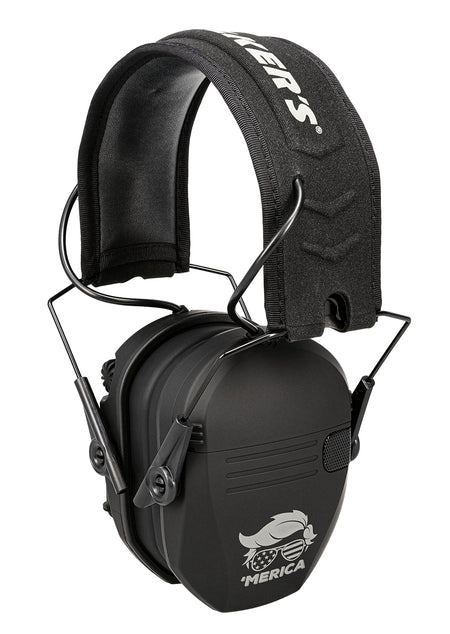 Walker's Razor Merica Electronic Hearing Protection Muff 23 dB Black