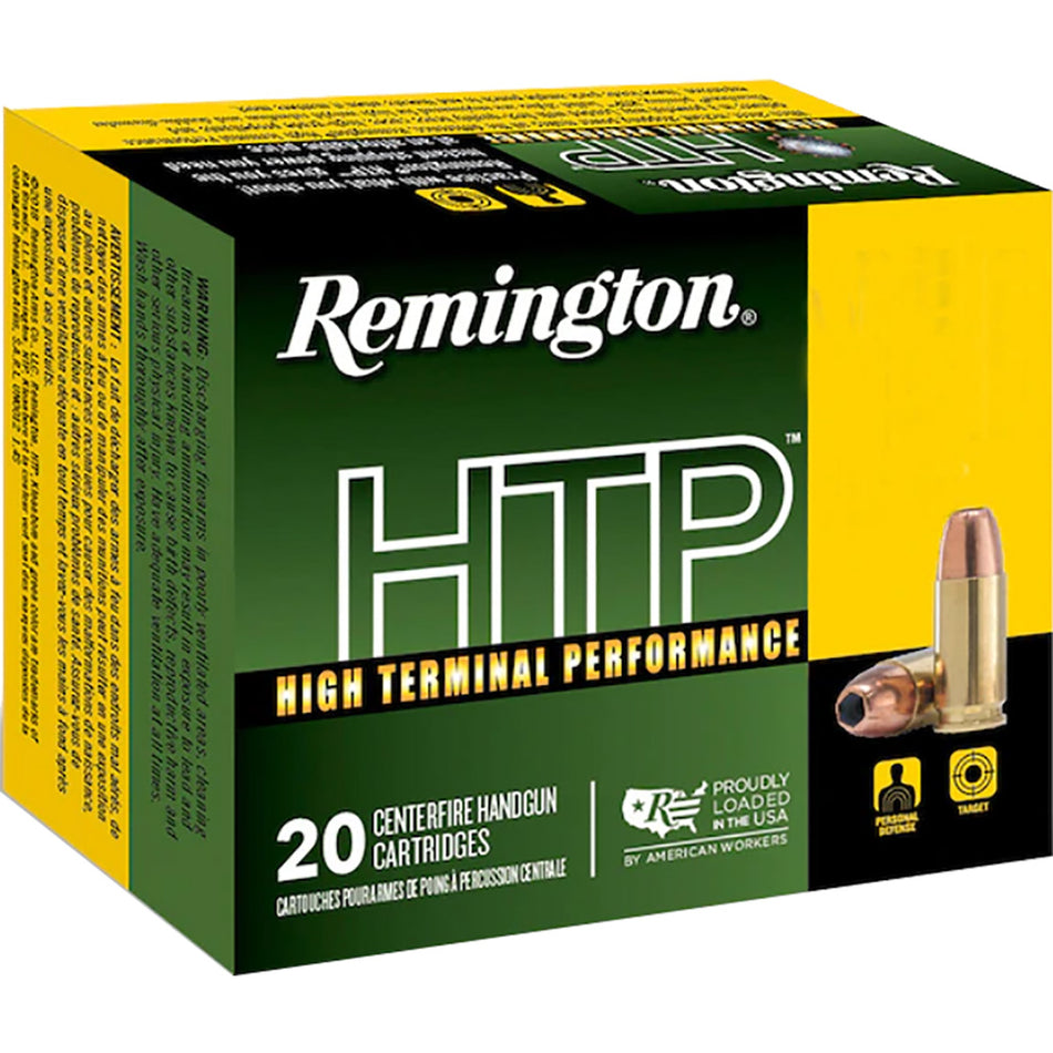 Remington .357 Magnum 22239 HTP Semi Jacketed Hollow Point HP 180 Grain
