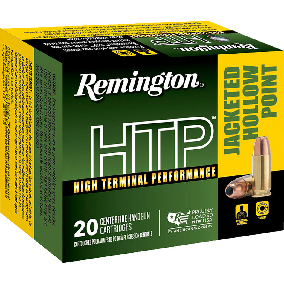 Remington .38 Special 22295 HTP Semi Jacketed Hollow Point HP 110 Grain