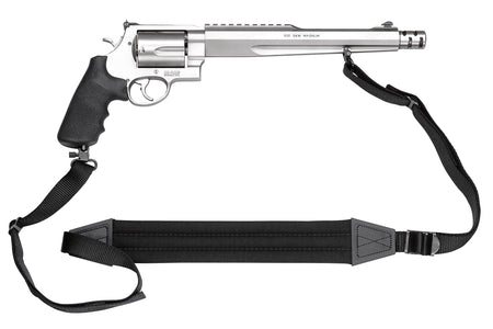 Smith & Wesson 170231 Model 500 Performance Center 500 S&W Mag Stainless Steel 10.50" Barrel With Muzzle Brake/Picatinny Rail, 5rd Cylinder & X-Frame, Chromed Hammer & Trigger With Stop