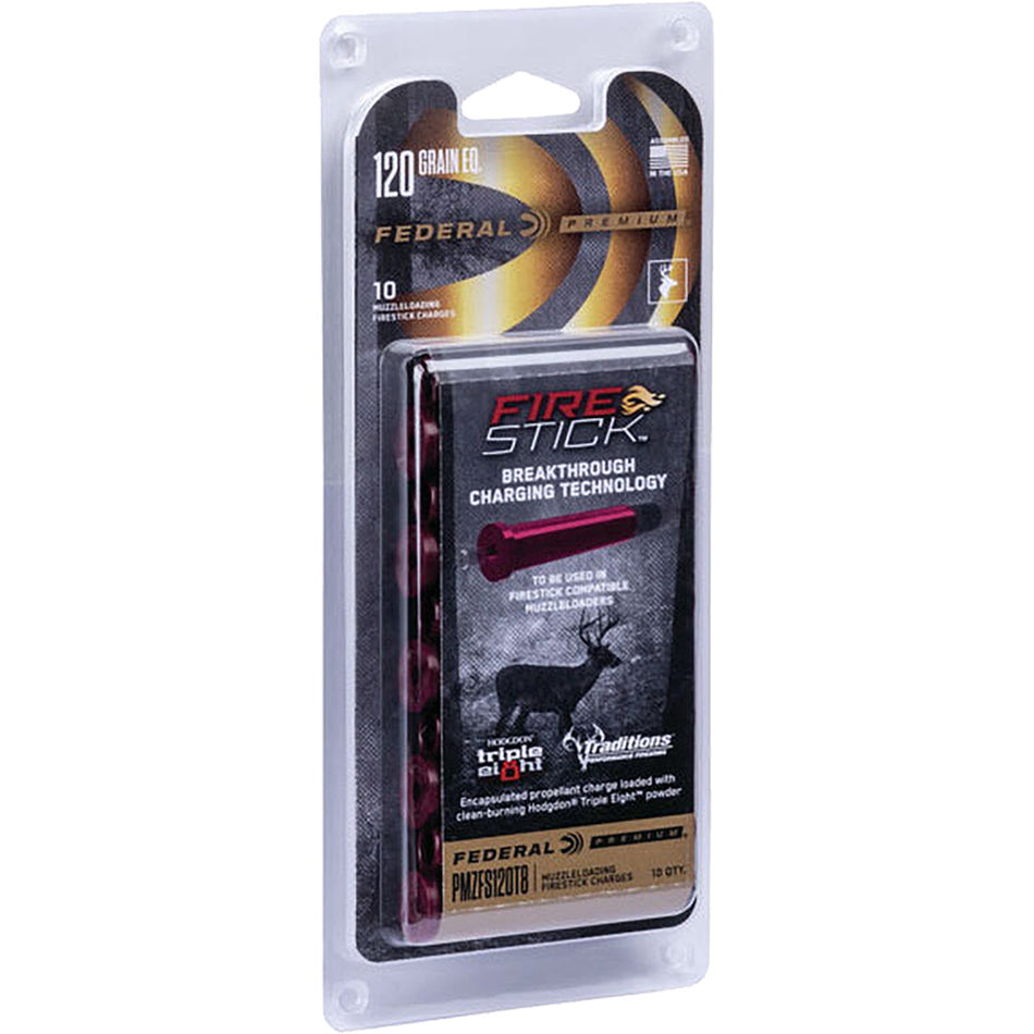 Federal Premium FireStick Hodgdon Triple Eight Powder 120 gr. 10 pk.