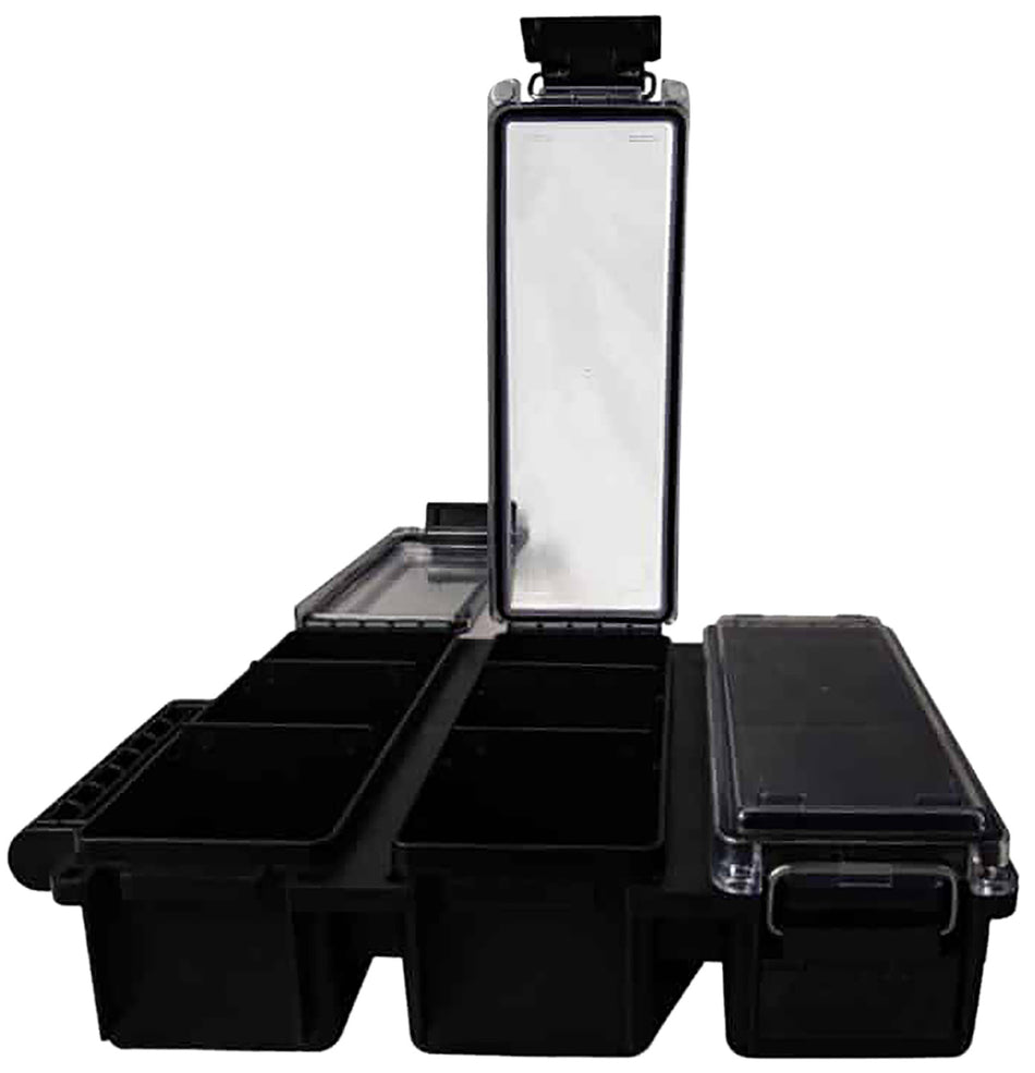 Berry's 68911 Black Plastic Triple Ammo Can with Cam-Lock Latch