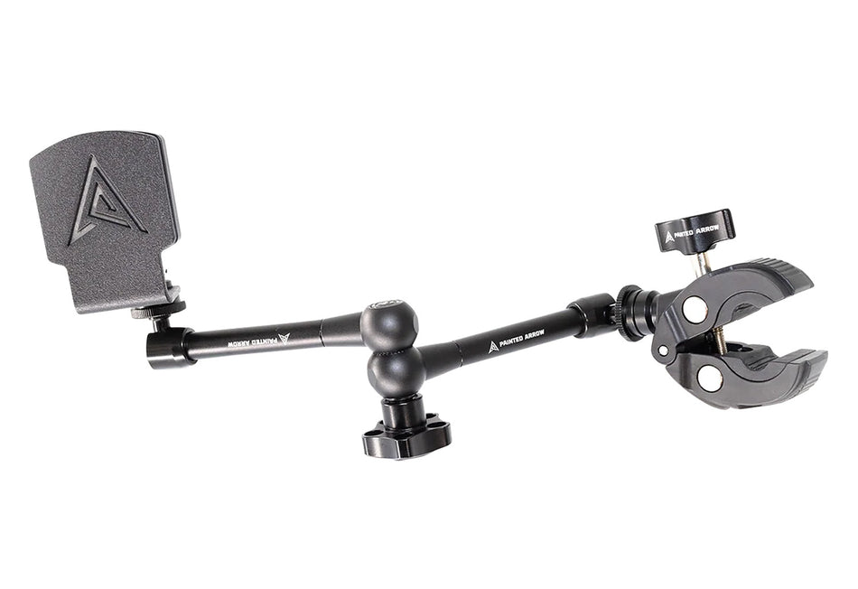 Painted Arrow MAGARM001 Mag-Pro Magnetic Camera Arm Mount Black with Crab Claw Grip