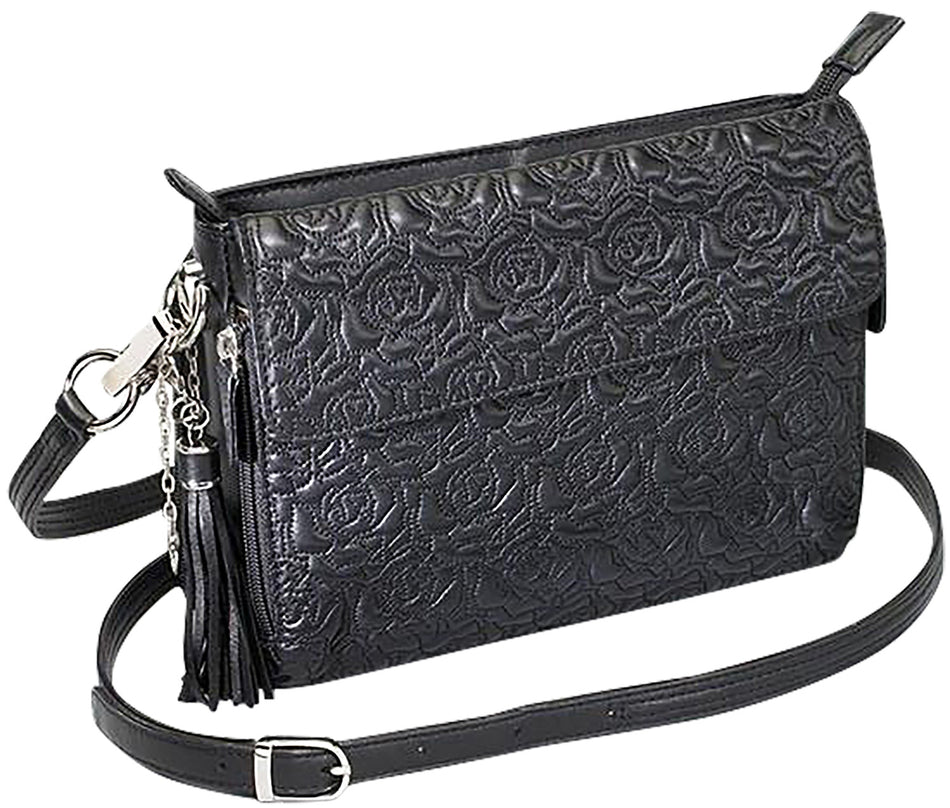 GTM GTM-10/BK CLUTCH PURSE EMBROID LMBSKN