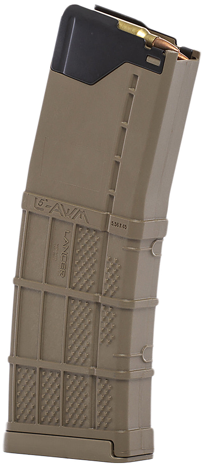 Lancer L5AWM Gen 2 10-Round 5.56 FDE Magazine