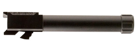 SilencerCo AC5335 9mm 1/2"x28 Threaded Pistol Barrel 416R Stainless Black