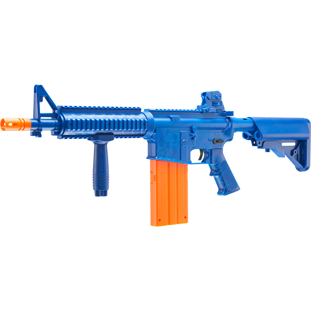 Umarex REKT OpFour CO2-Powered Foam Dart Blaster Rifle Blue