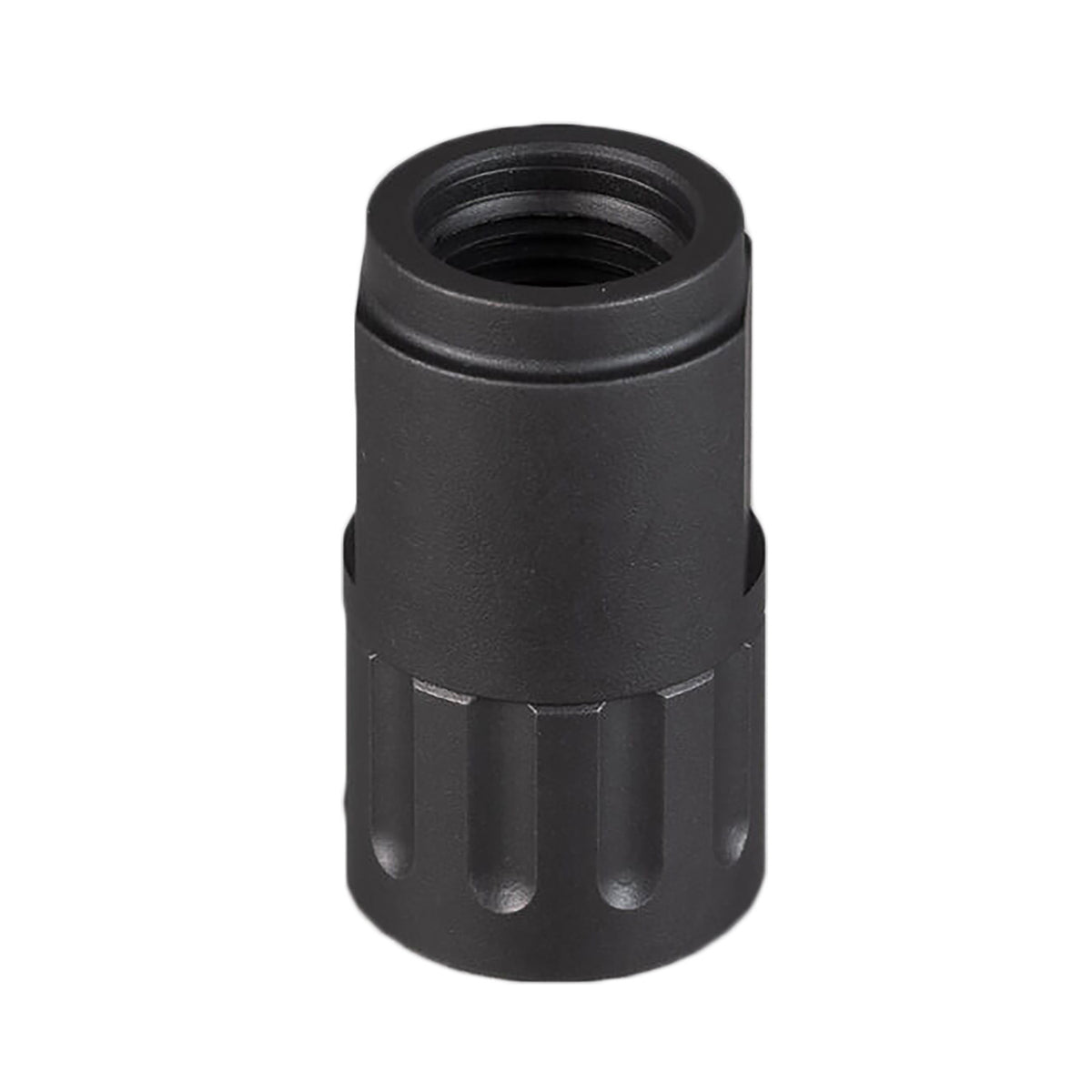 SilencerCo AC77 1/2"x28 Delta Adapter Black Suppressor Thread Mount