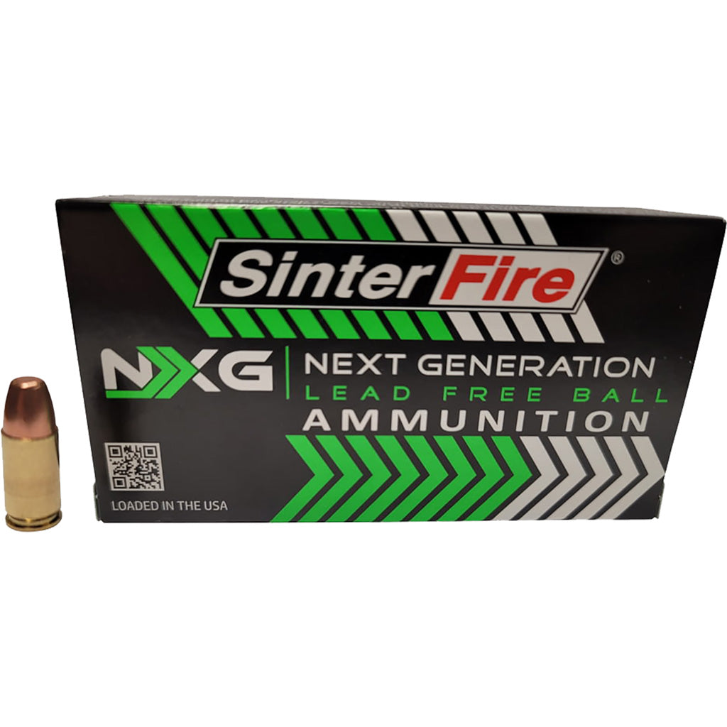 SinterFire 9mm Luger/Parabellum SF9100NXG(50) Next Generation (NXG) Lead Free Ball 100 Grain