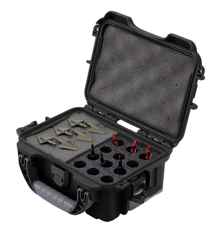 Nanuk 903 Black NK-7 Resin Broadhead Case with Double Side-Mounted PowerClaw Latches