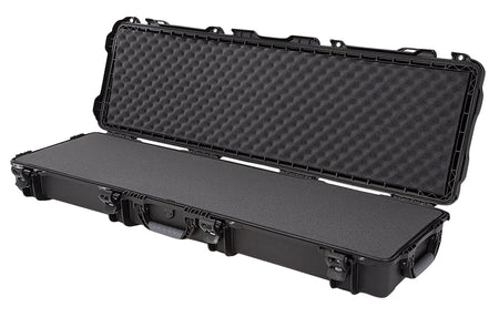 Nanuk 995 Waterproof Black Hard Rifle Case with Foam Insert for Double Rifles