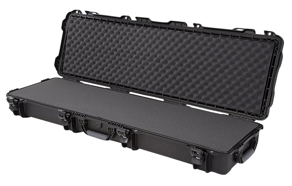 Nanuk 995 Waterproof Black Hard Rifle Case with Foam Insert for Double Rifles