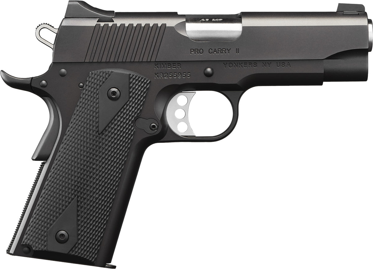 Kimber Pro Carry II (CA) .45 ACP 7+1 4" Matte Black Steel Slide Pistol