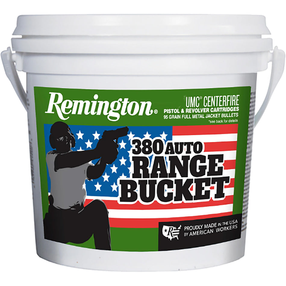 Remington .380 ACP/Auto R23978 UMC Handgun Full Metal Jacket FMJ 95 Grain