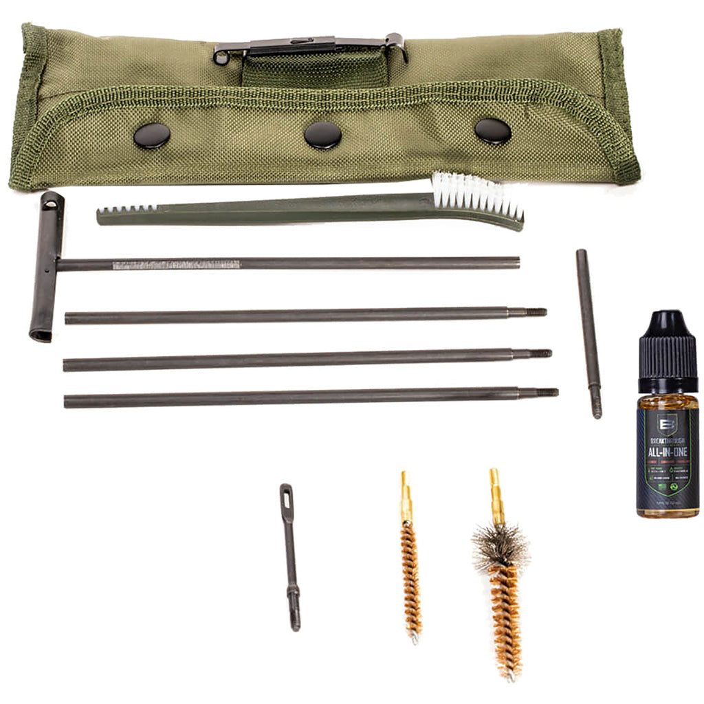 Breakthrough GI Field Cleaning Kit for AR-15/M16/M4 Rifles Standard Issue