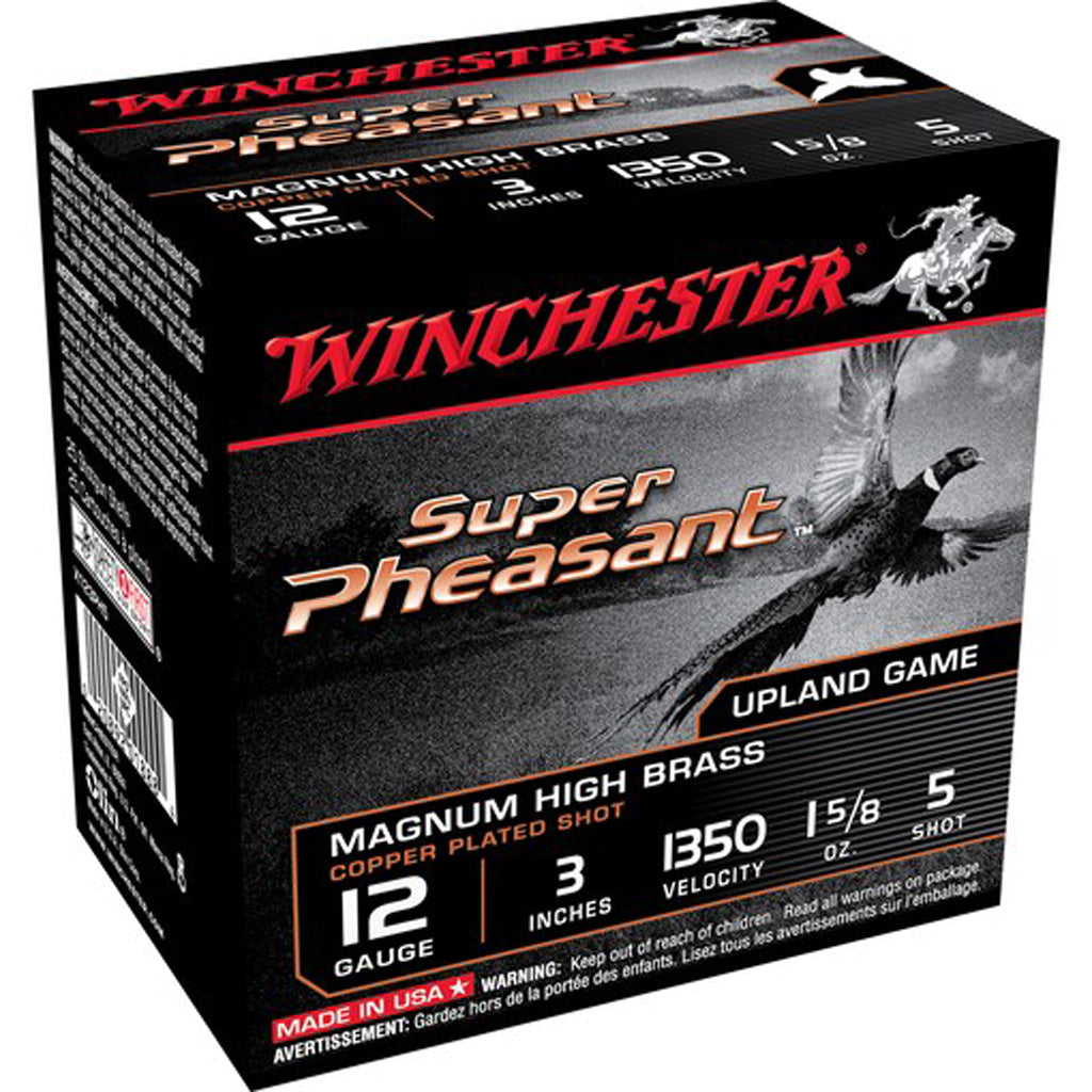 Winchester 12 Gauge X123PH5 Super Pheasant Magnum 3" 1-5/8oz 5 Shot