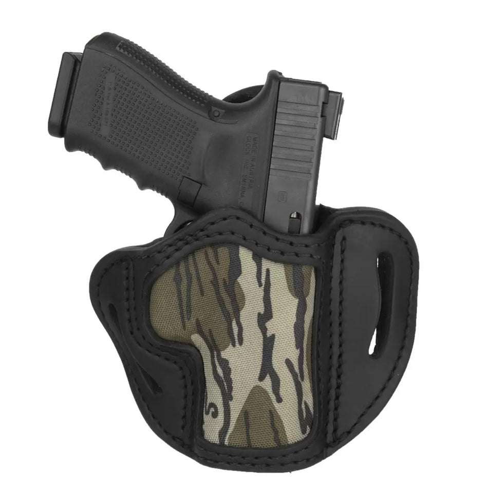 1791 Gunleather Mossy Oak OWB Holster BHC Right Hand Stealth Black
