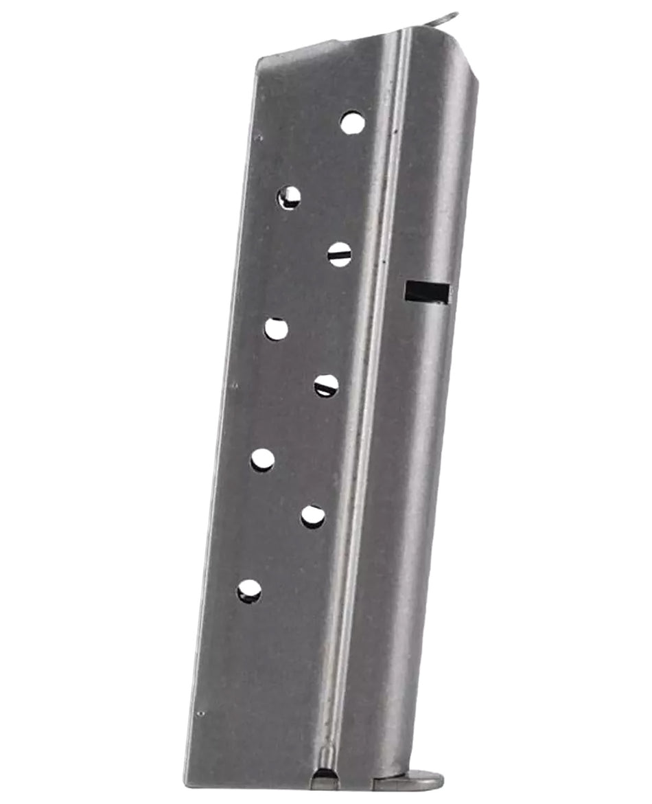 Kimber 1100307A 9mm Luger 9rd 1911 Pistol Magazine Silver Stainless Steel