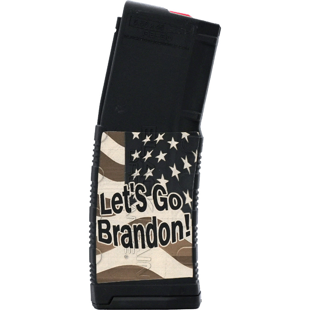 Black Rain Ordnance Lasered AR15 Magazine LGB Flag Design 30 rd.