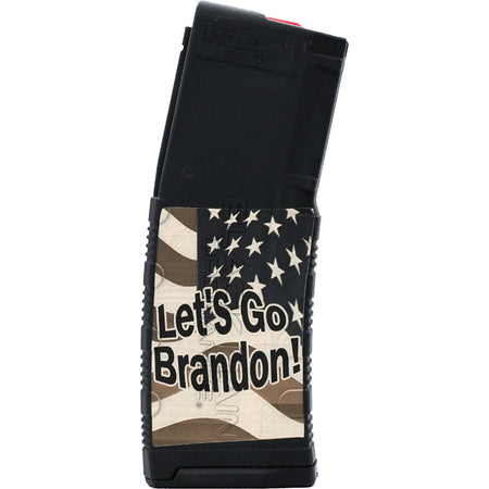 Black Rain Ordnance Lasered AR15 Magazine LGB Flag Design 30 rd.