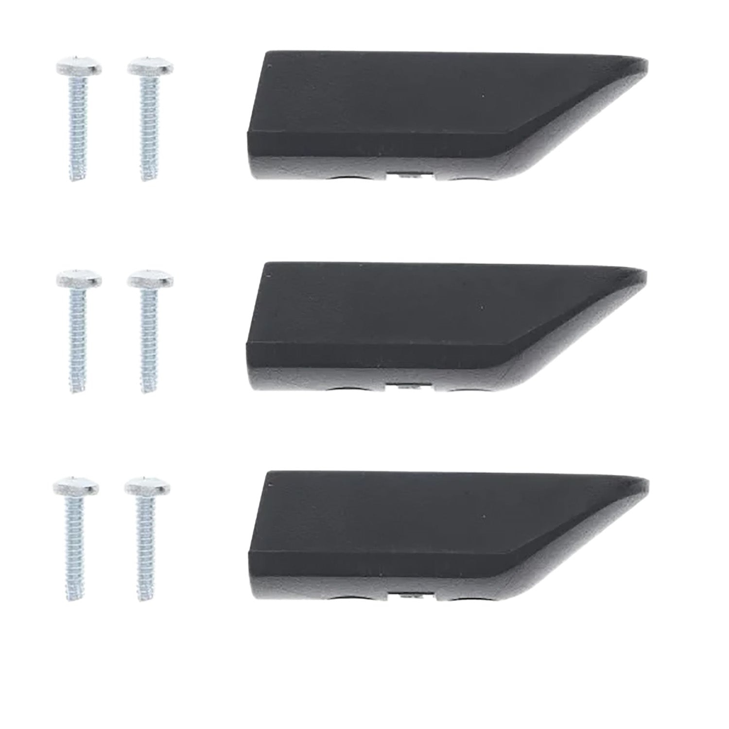 Kimber 4100300 1911 Black Extended Magazine Base Pads 3-Pack