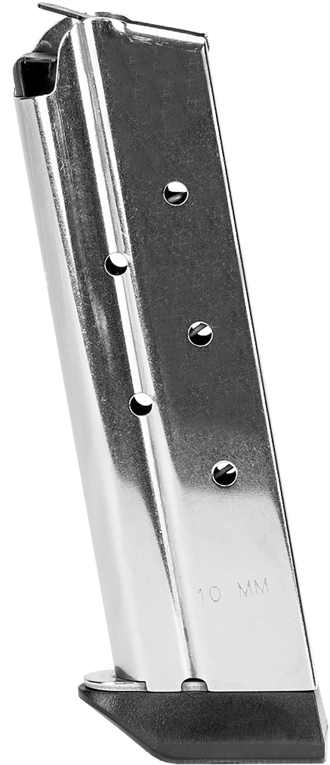 Kimber 4200381 10mm Auto 8rd 1911 Pistol Magazine Silver Steel