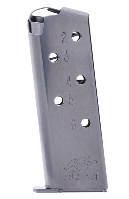 Kimber Magazine Micro .380 ACP Stainless 6rd Capacity